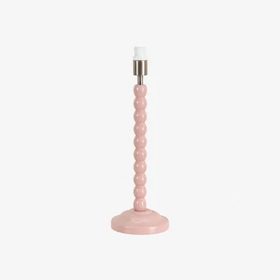 The Range Bobbins Painted Rose Pink Table Lamp Base Light - Pink