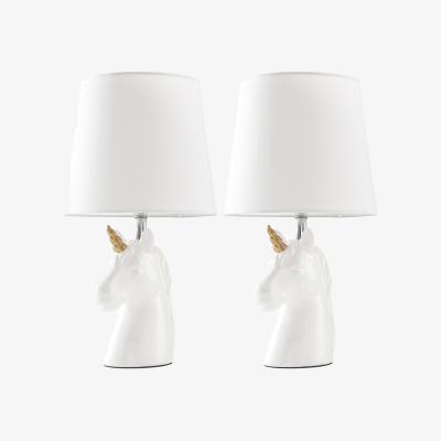 The Range Unicorn Novelty Table Lamps - Set of 2 - White