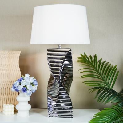 The Range Alder Table Lamp - Silver