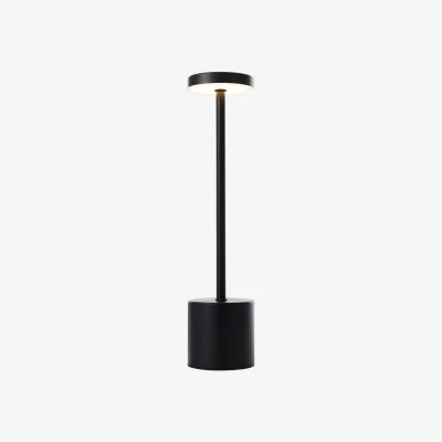 The Range Industrial Style Rechargeable Dimmable Table Lamp - Black