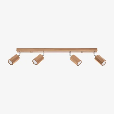 The Range Ceiling lamp ZEKE 4 oak - oak