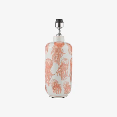 The Range Cyanea Ceramic Table Lamp Pink Base Only