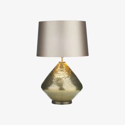 The Range Evora Table Lamp Volcanic Gold Base Only