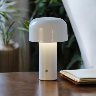 The Range Mushroom Shape LED Desk Lamp 3 Color Change Dimmable - White