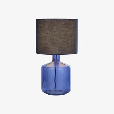 The Range Adjo Glass Table Lamp - Blue