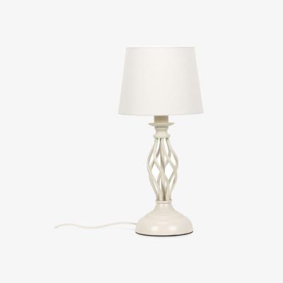 The Range Memphis Twist Table Lamp - Cream / 34cm