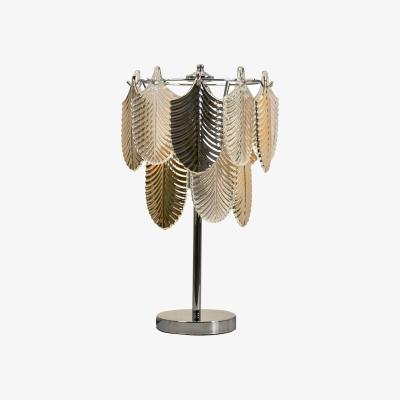 The Range Ferndale Table Lamp E27 Bulb Cap - Chrome / Gold