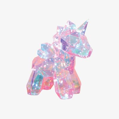 The Range Crystal Effect Iridescent Unicorn Light