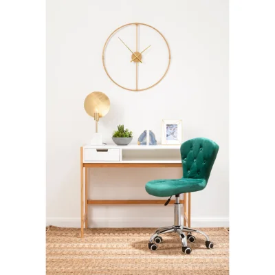 The Range Saramis Table Lamp With White Marble Base - Gold