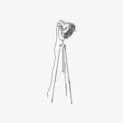 The Range 1Industrial Revolution Tripod Floor Lamp - Silver