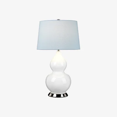 The Range Elstead Lighting Isla Table Lamp Nickel - Nickel