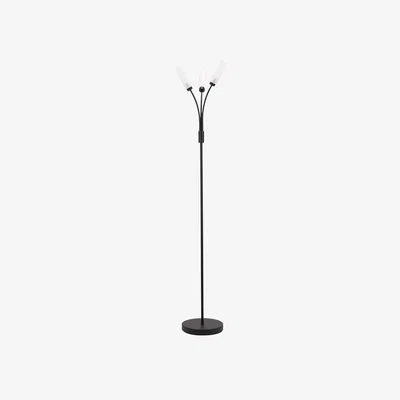 The Range Maya 3 Way Floor Lamp - Black