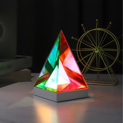 The Range Triangle Luminaire Auto-Changing Ambient Light - White