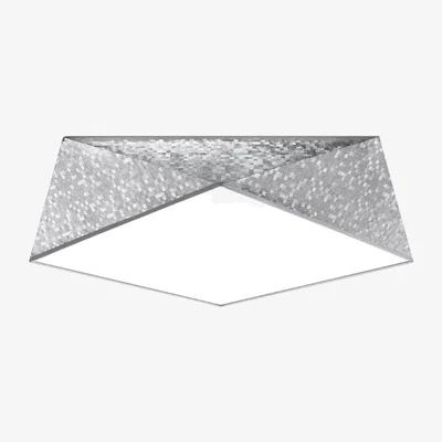The Range Ceiling lamp HEXA 45 silver - silver