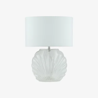 The Range Glass Shell Table Lamp
