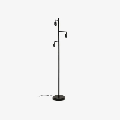 The Range Balboa Black Floor Lamp Base - Black