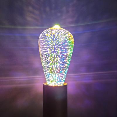The Range LED 3D Printed Firework Bulb Decorative Lamp Light - Multi-Colour / 2