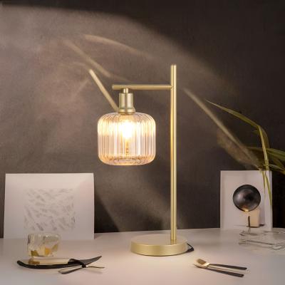 The Range Micah Table Light - Champagne and Gold