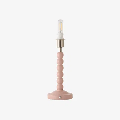 The Range Bobble Rechargeable Table Lamp Base Only - Pink - Pink