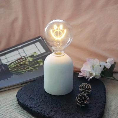 The Range Smiley Neon Bulb Light - White