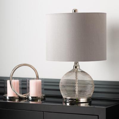 The Range Table Lamp and Metal Base for Bedroom Furniture - Grey