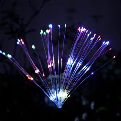 The Range 2pcs Solar Ground Lamp Firework Fairy Light String Waterproof - Colorful / 150