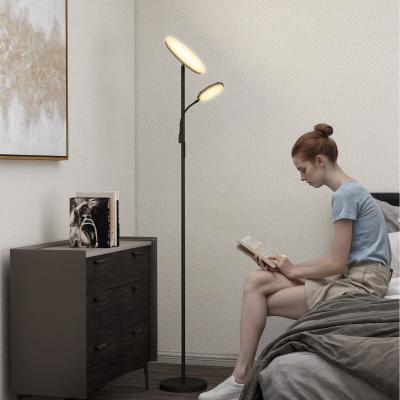 The Range HOMCOM Floor Lamp with 4 Scene Modes - Black