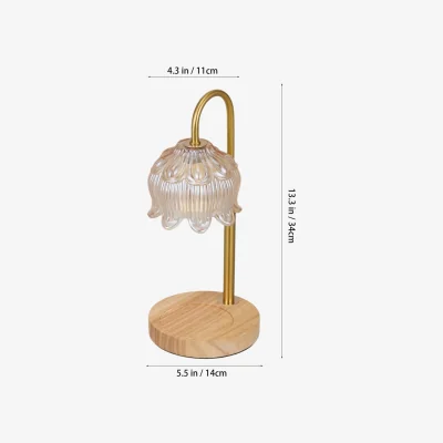 The Range Adjustable Dimmable Candle Warmer Lamp - Neutral