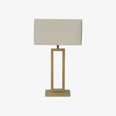 The Range Kaisley Table Lamp - Neutral and Gold