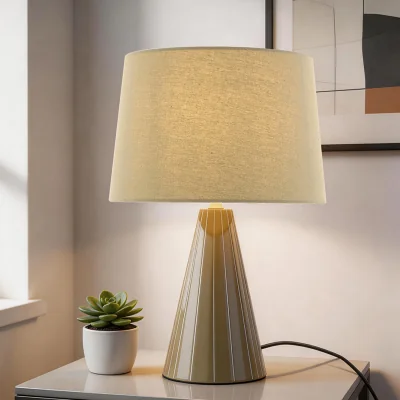 The Range Maeve Metal Table Lamp - Neutral