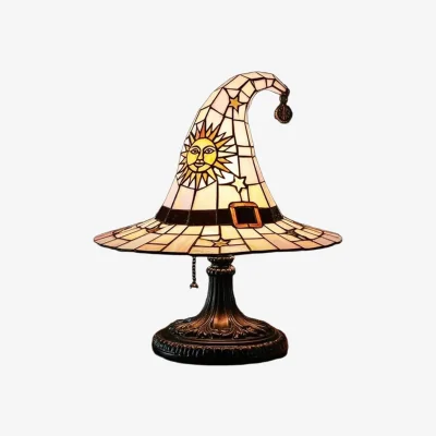 The Range Witch Hat Ornament Lamp - White Large / 30cm