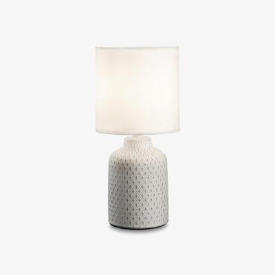 The Range Kali'-3 Indoor Table Lamp 1 Light with Shade - White