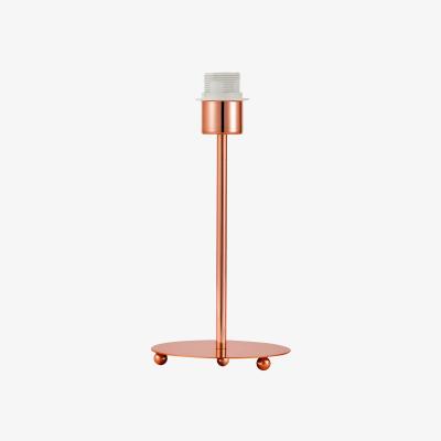 The Range Essentials Copper Desk Lamp Holder - Rose Gold - Rose Copper