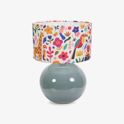 The Range Bosco Eucalyptus Table Lamp Jungle Shade - Eucalyptus / Bulb Included