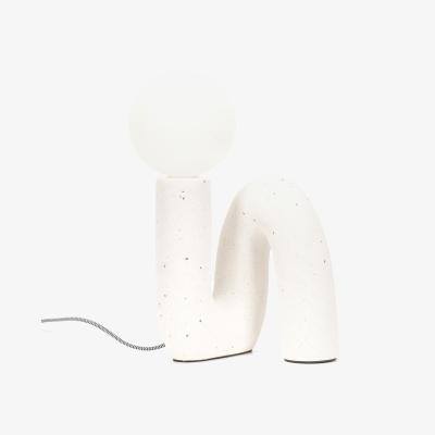 The Range Jules Arch Table Lamp - White