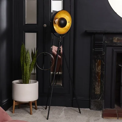 The Range Morpho Tripod Floor Lamp - Black