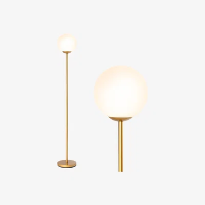 The Range Floor Lamp Globe Standing Lamp - Gold