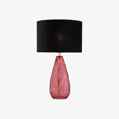 The Range Parma Glass Table Lamp - Purple