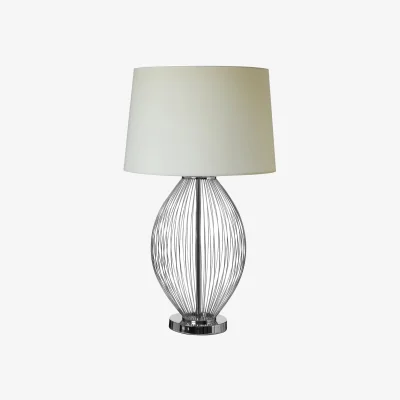 The Range Lucent Table Lamp with EU Plug - Silver
