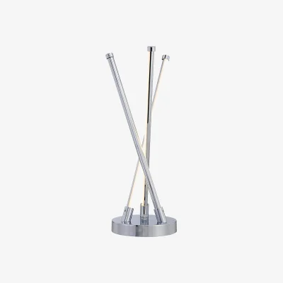 The Range Inception Integrated Warm LED Modern Table Lamp - Chrome