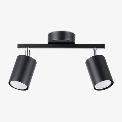 The Range Ceiling lamp LEMMI 2 white - black