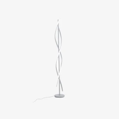 The Range Modern LED Floor Lamp - White