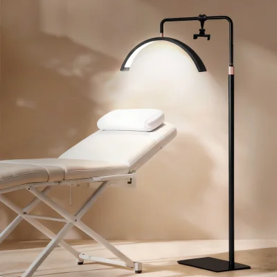 The Range LED Lash Light Half Moon Lamp for Lash Extension Tattoo Beauty Salon - Black