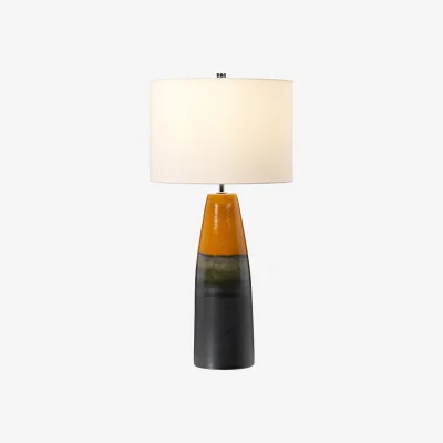 The Range Burnt Table Lamp Black - Black