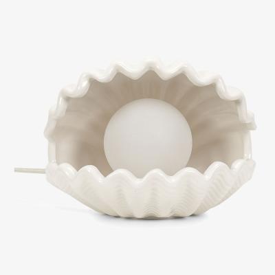 The Range Sammie Shell Table Lamp - Cream