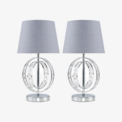 The Range Rothwell Table Lamps - Set of 2 - Silver