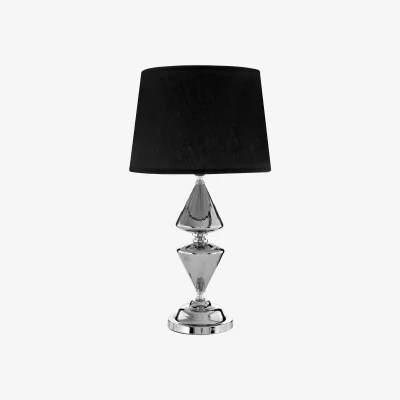The Range Honor Black Shade Table Lamp - Black
