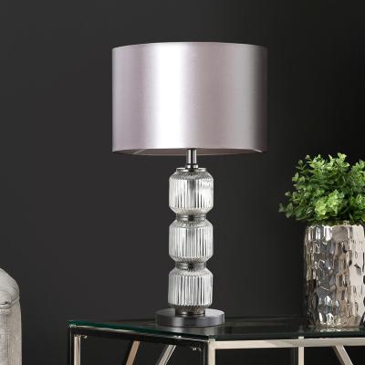 The Range Bedside Buffet Lamp for Bedroom - Silver