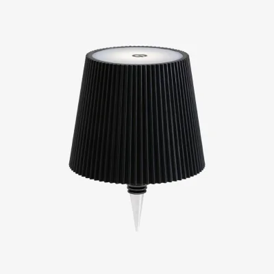 The Range Plug in Minimalist Ambient Wine Bottle Lamp - Black