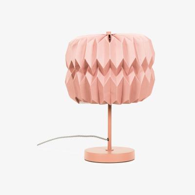 The Range Bett Table Lamp With Origami Shade - Brown